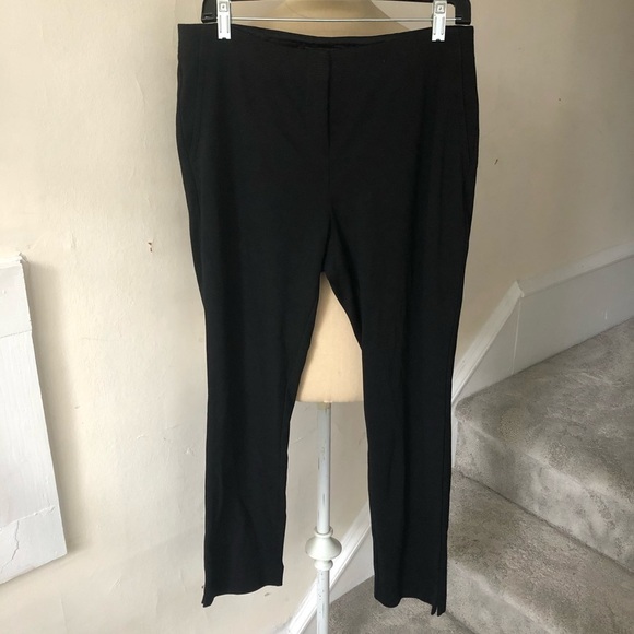 EILEEN FISHER Milano Viscose Knit Slim Pants - Picture 1 of 10